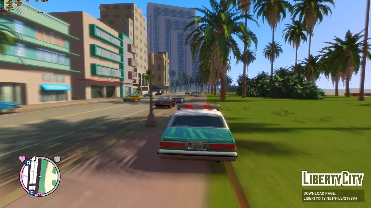 Мой личный ретекстур авто для GTA Vice City Nextgen Edition / GTA 4