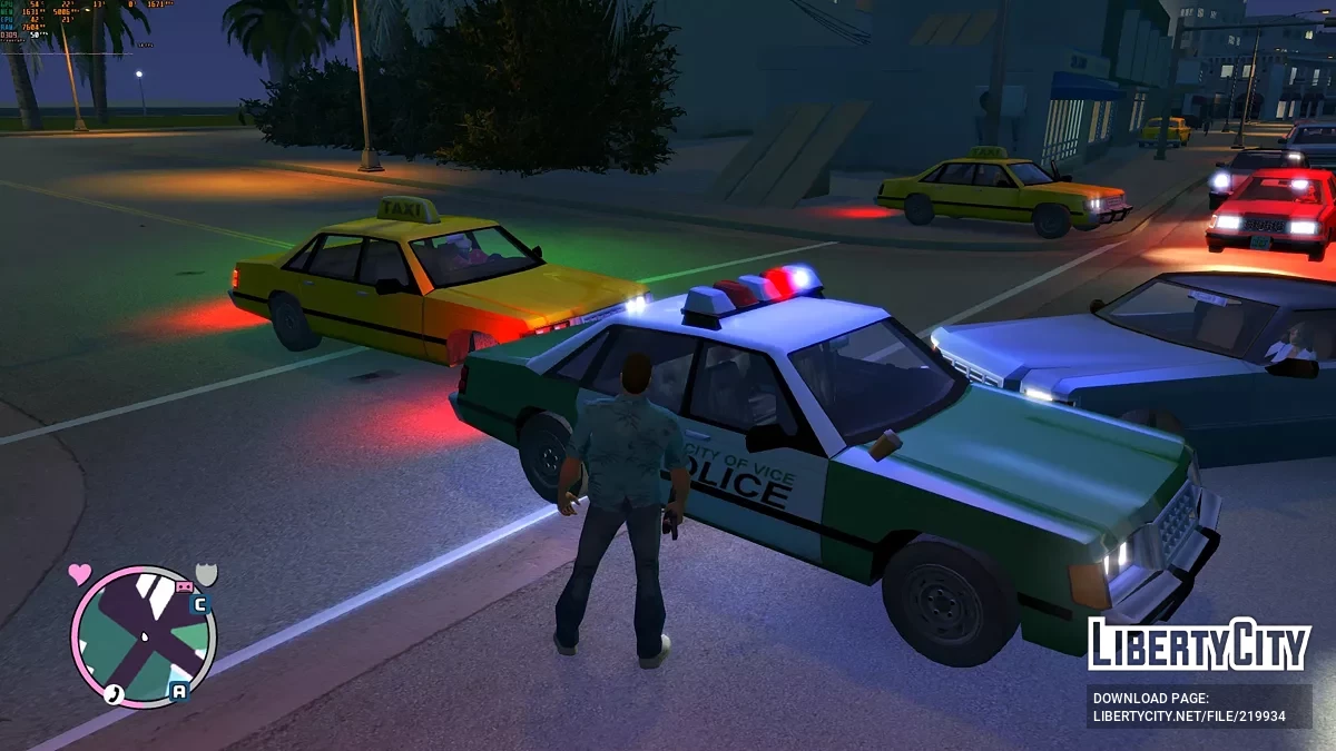 Мой личный ретекстур авто для GTA Vice City Nextgen Edition / GTA 4