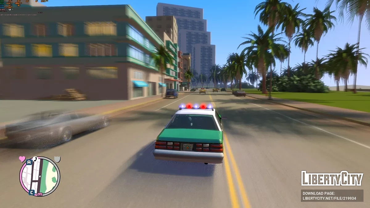 Мой личный ретекстур авто для GTA Vice City Nextgen Edition / GTA 4