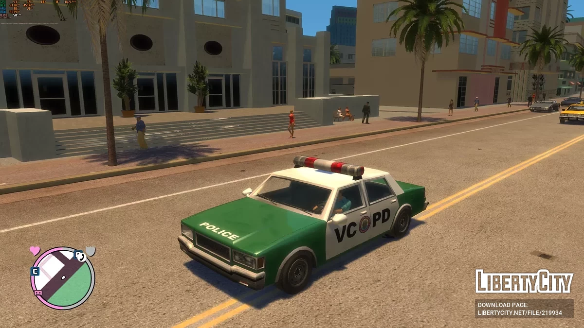 Мой личный ретекстур авто для GTA Vice City Nextgen Edition / GTA 4