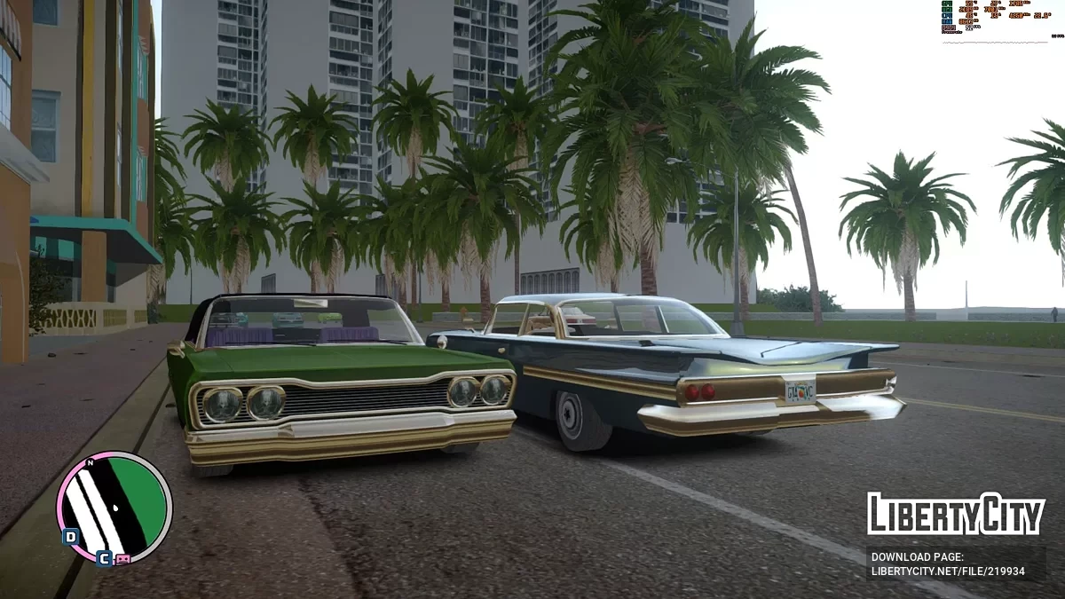 Мой личный ретекстур авто для GTA Vice City Nextgen Edition / GTA 4