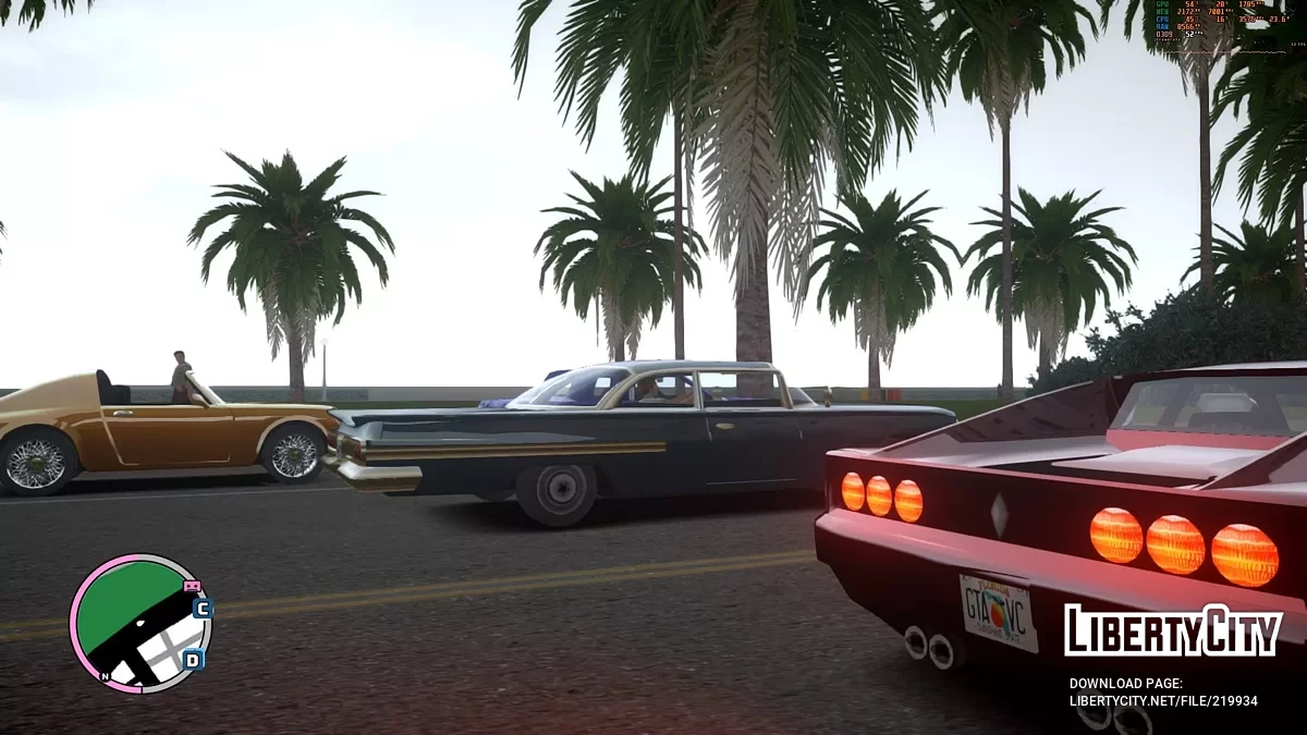 Мой личный ретекстур авто для GTA Vice City Nextgen Edition / GTA 4