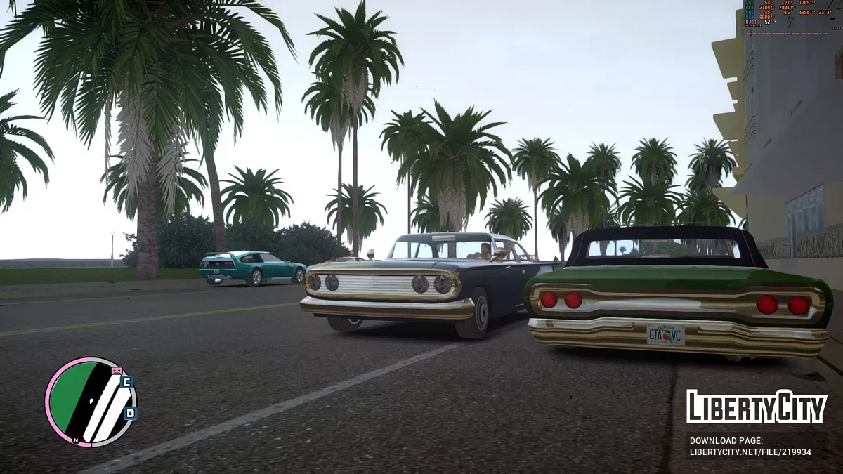 Мой личный ретекстур авто для GTA Vice City Nextgen Edition / GTA 4