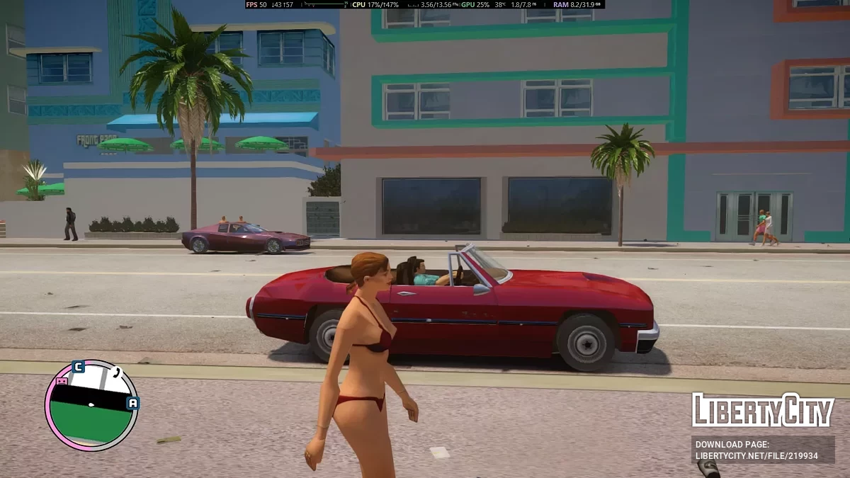 Мой личный ретекстур авто для GTA Vice City Nextgen Edition / GTA 4