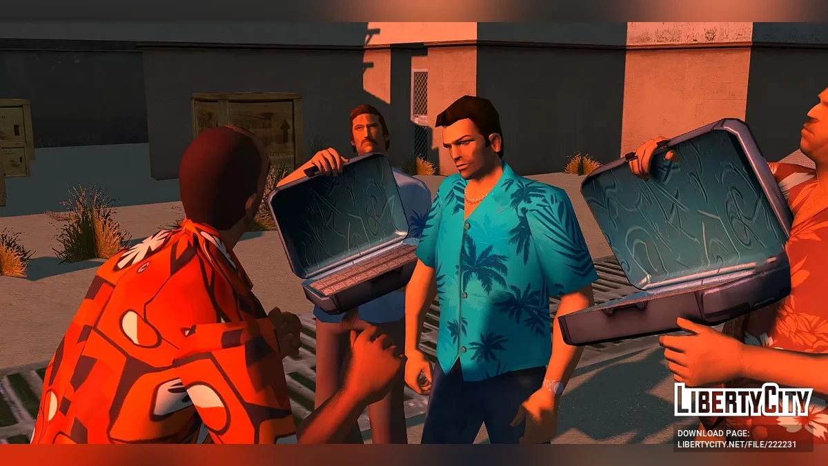 Ретекстур катсцен для Vice City Nextgen Edition / GTA 4