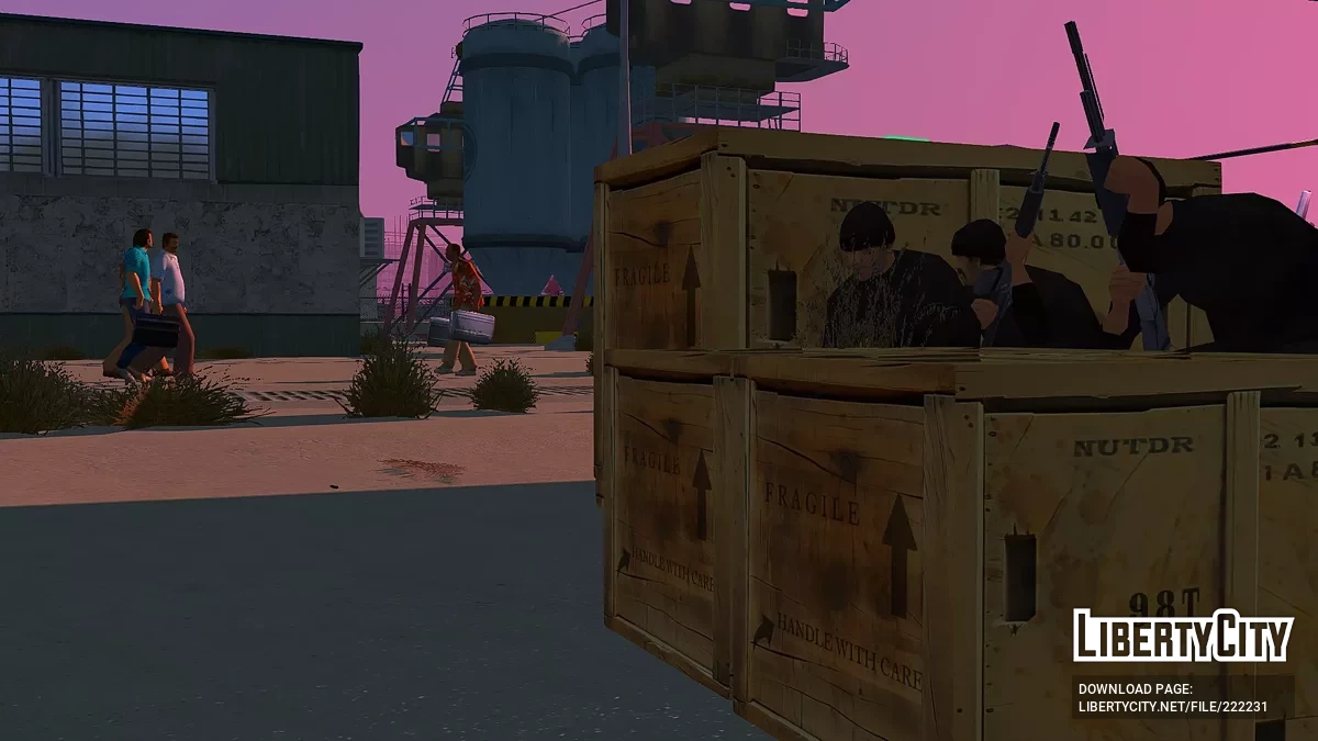 Ретекстур катсцен для Vice City Nextgen Edition / GTA 4