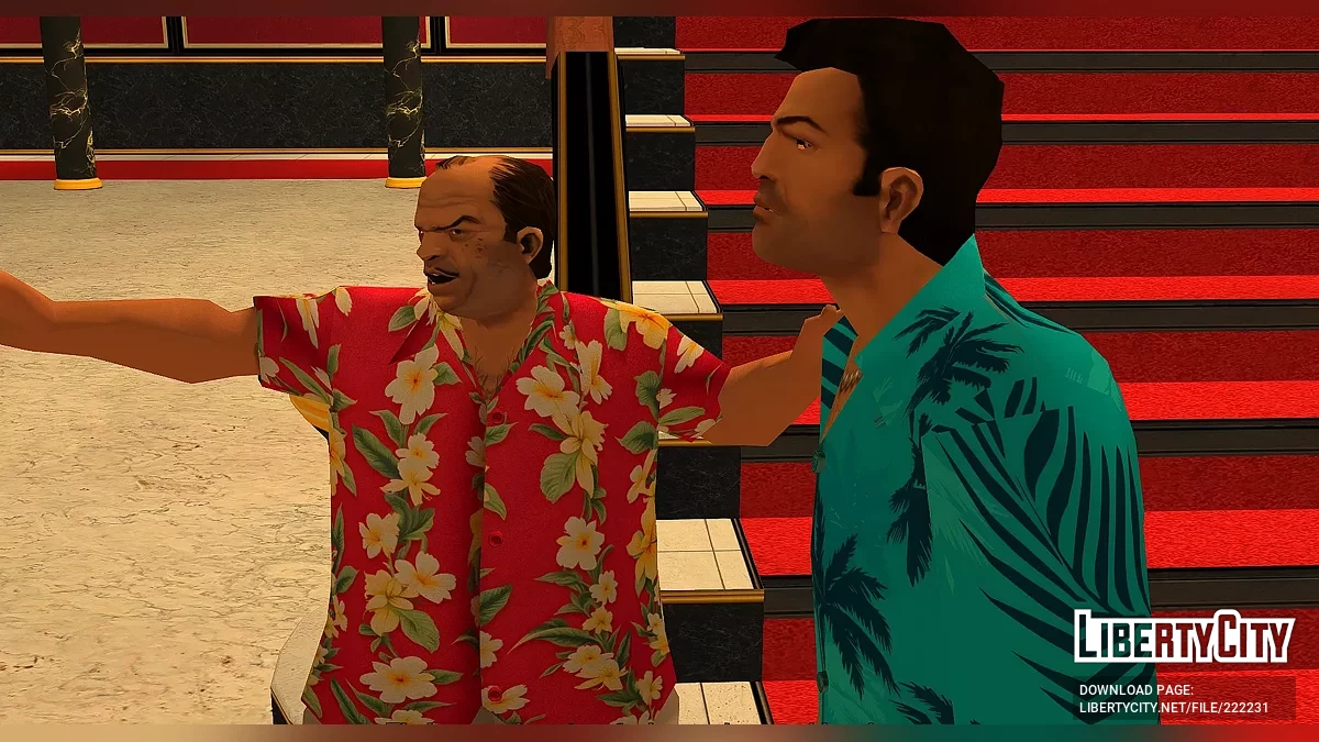 Ретекстур катсцен для Vice City Nextgen Edition / GTA 4