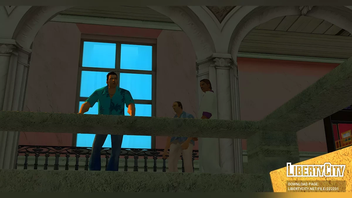 Ретекстур катсцен для Vice City Nextgen Edition / GTA 4