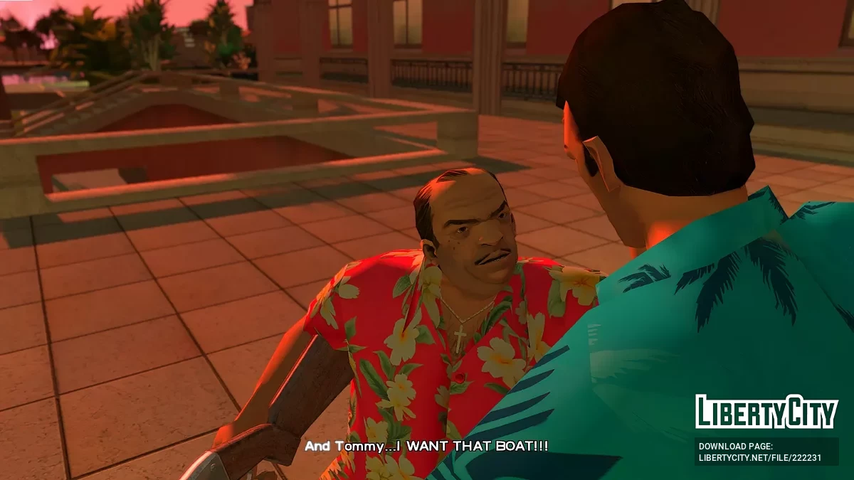 Ретекстур катсцен для Vice City Nextgen Edition / GTA 4