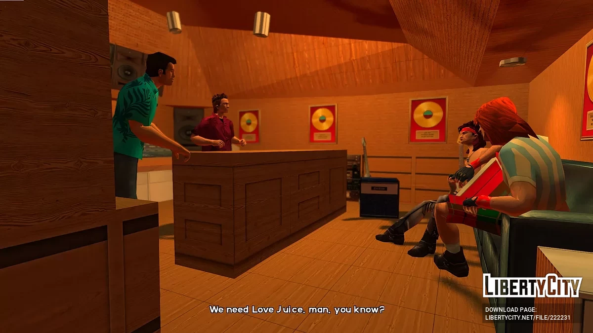 Ретекстур катсцен для Vice City Nextgen Edition / GTA 4