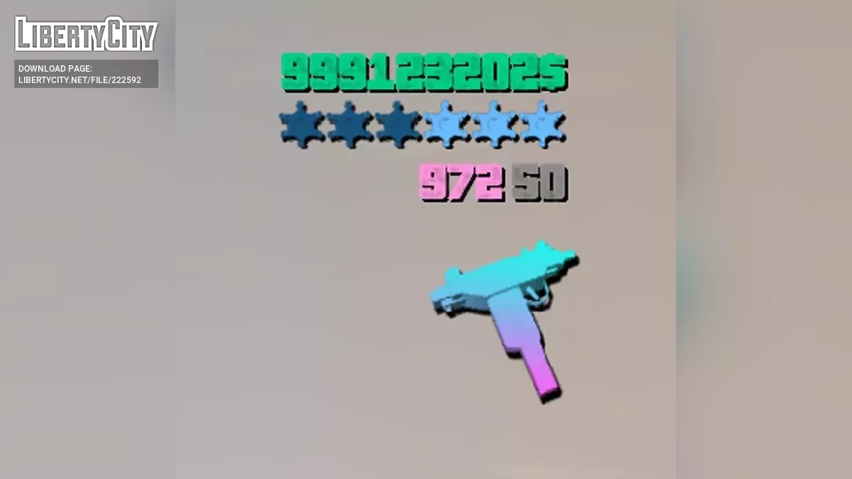 Новые шрифты, более приближённые к оригиналу / GTA 4