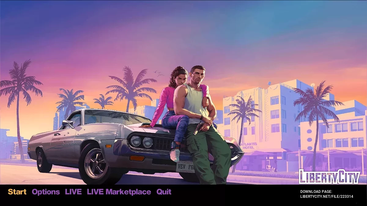 GTA 6 Loading Screens and Main Menu Background / GTA 4