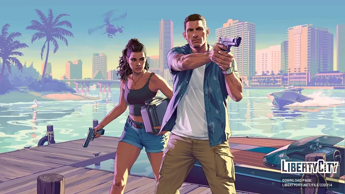 GTA 6 Loading Screens and Main Menu Background / GTA 4