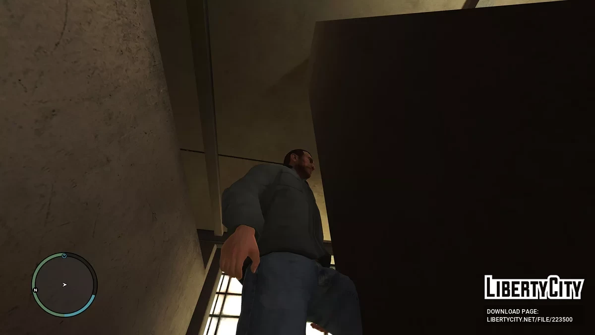Улучшенные текстуры для Нико Беллика с помощью нейросети (4K) / GTA 4