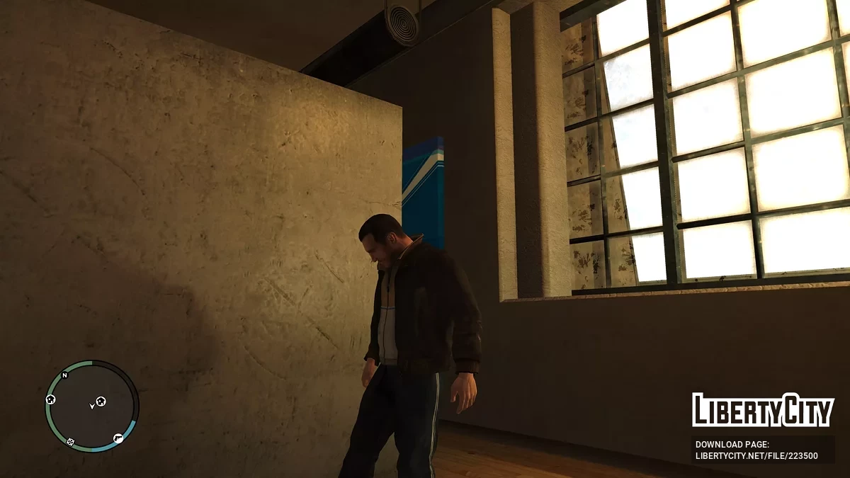 Улучшенные текстуры для Нико Беллика с помощью нейросети (4K) / GTA 4