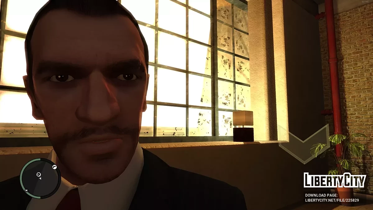 Улучшенные текстуры Нико Беллика в 4K-разрешении / GTA 4