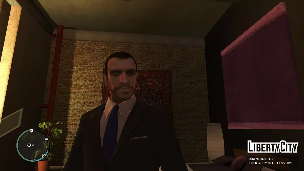 Улучшенные текстуры Нико Беллика в 4K-разрешении / GTA 4