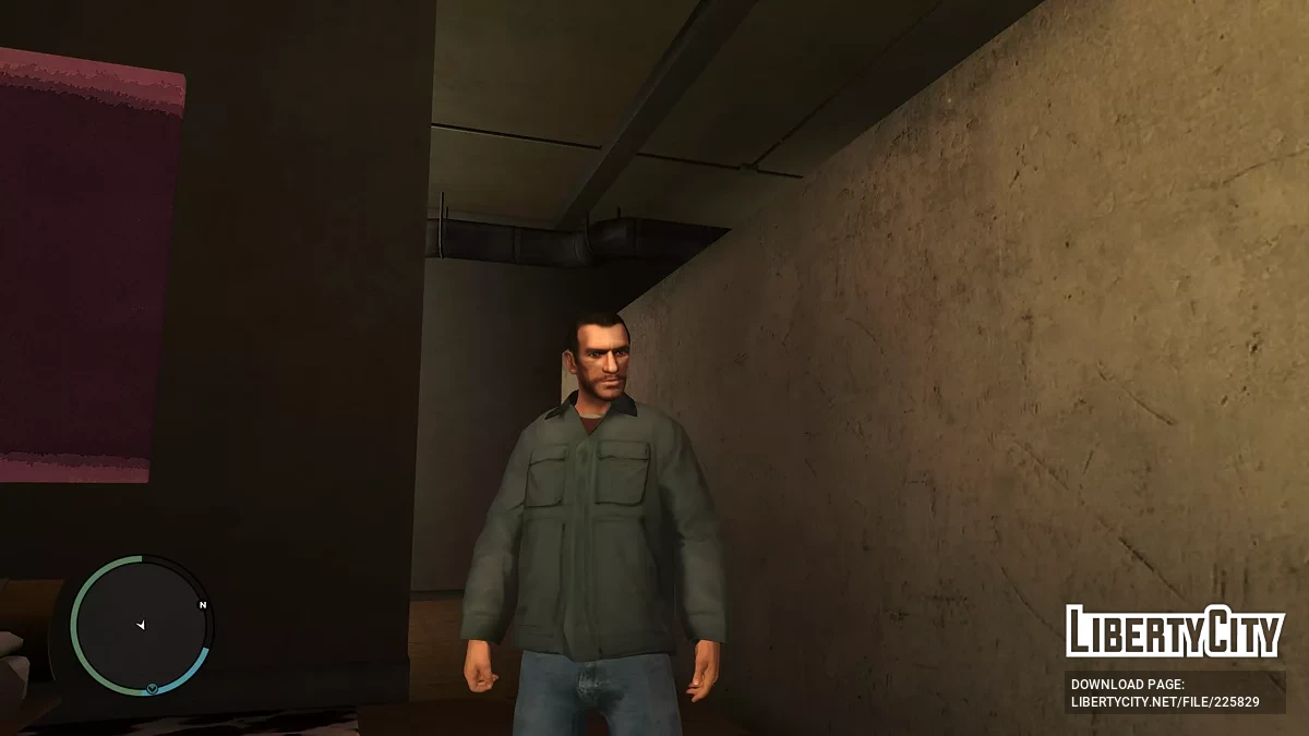 Улучшенные текстуры Нико Беллика в 4K-разрешении / GTA 4