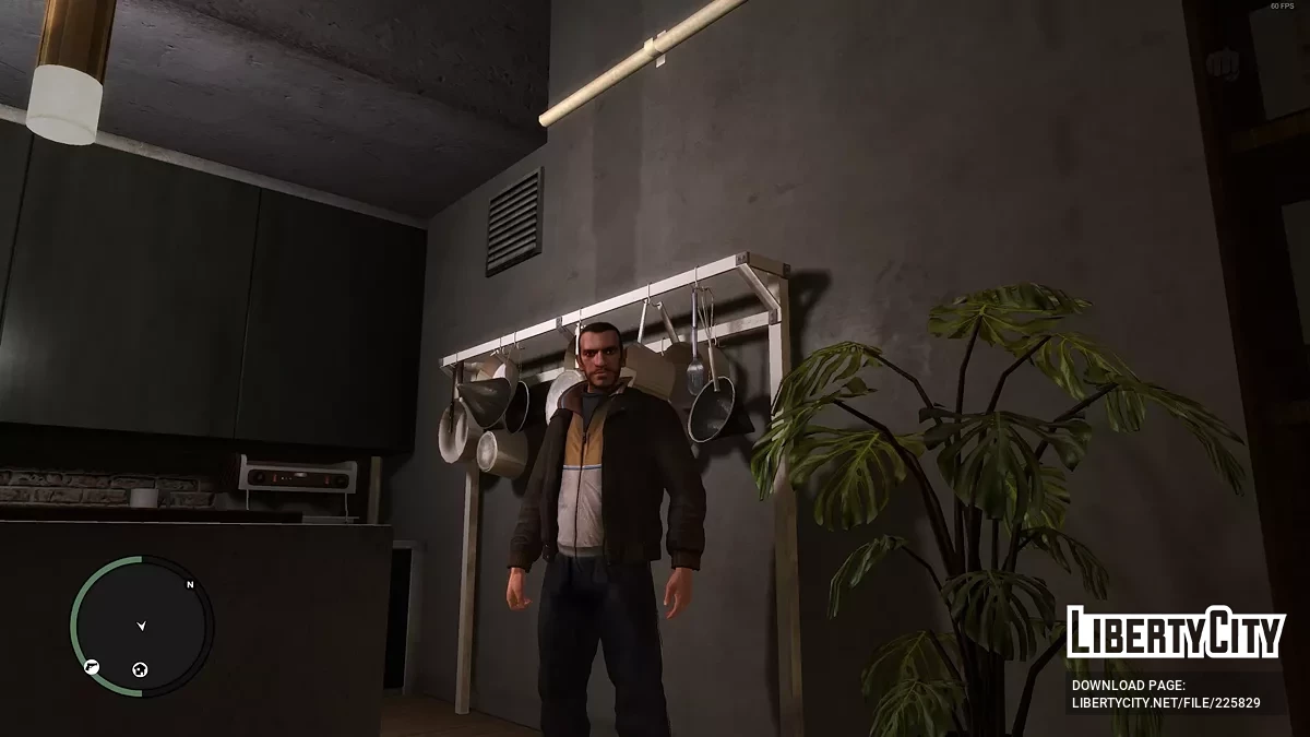 Улучшенные текстуры Нико Беллика в 4K-разрешении / GTA 4