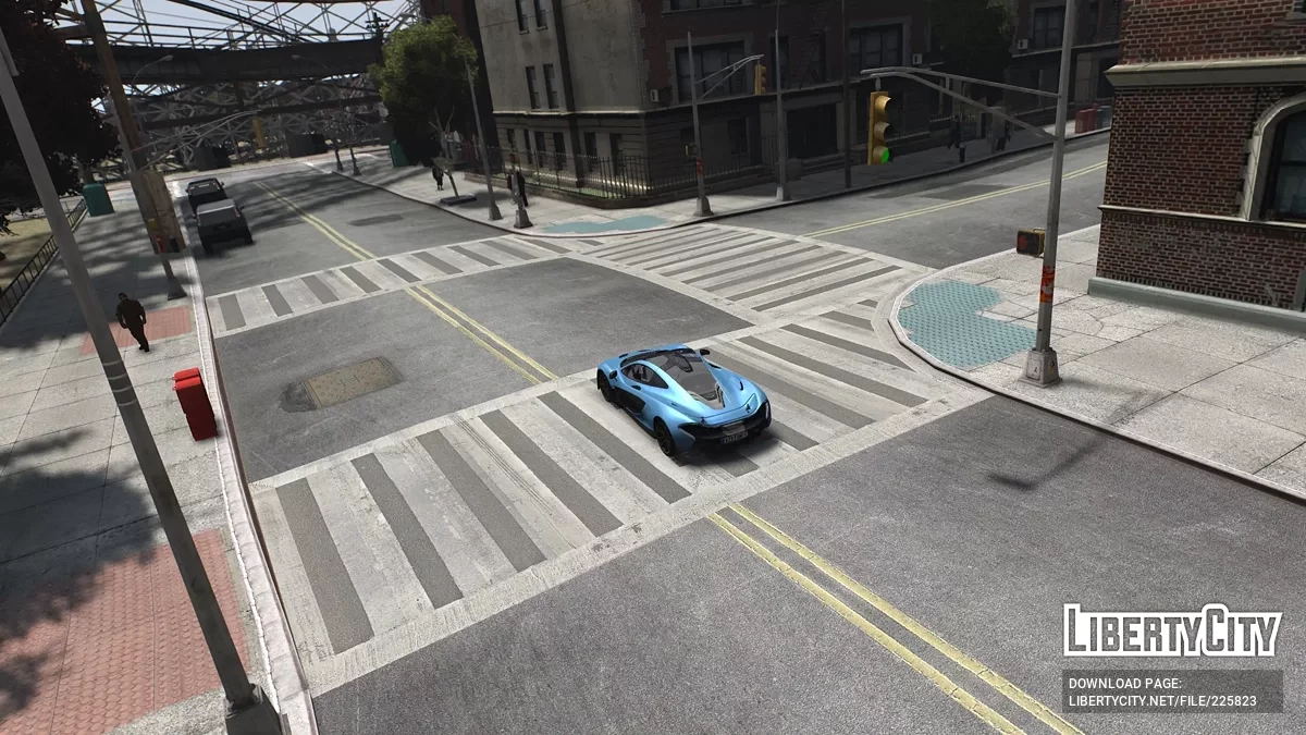 Обновленные текстуры дорог / GTA 4