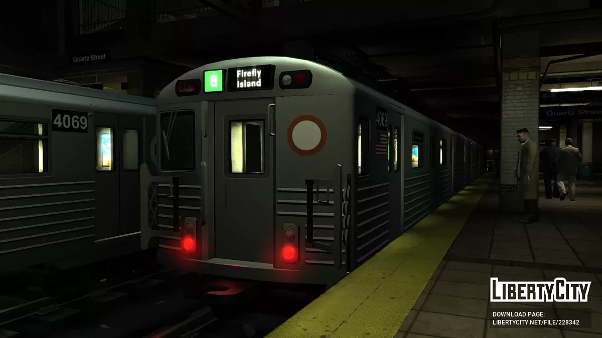 Улучшенный вагон метро / GTA 4