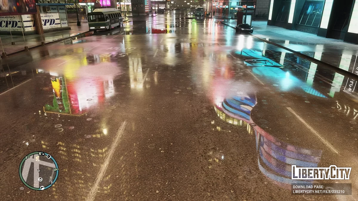 Дороги высокого разрешения (RTX Remix) / GTA 4