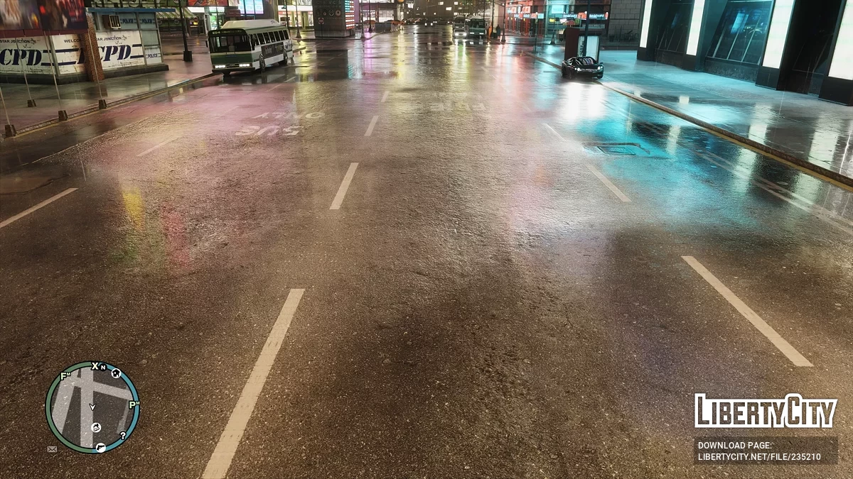 Дороги высокого разрешения (RTX Remix) / GTA 4