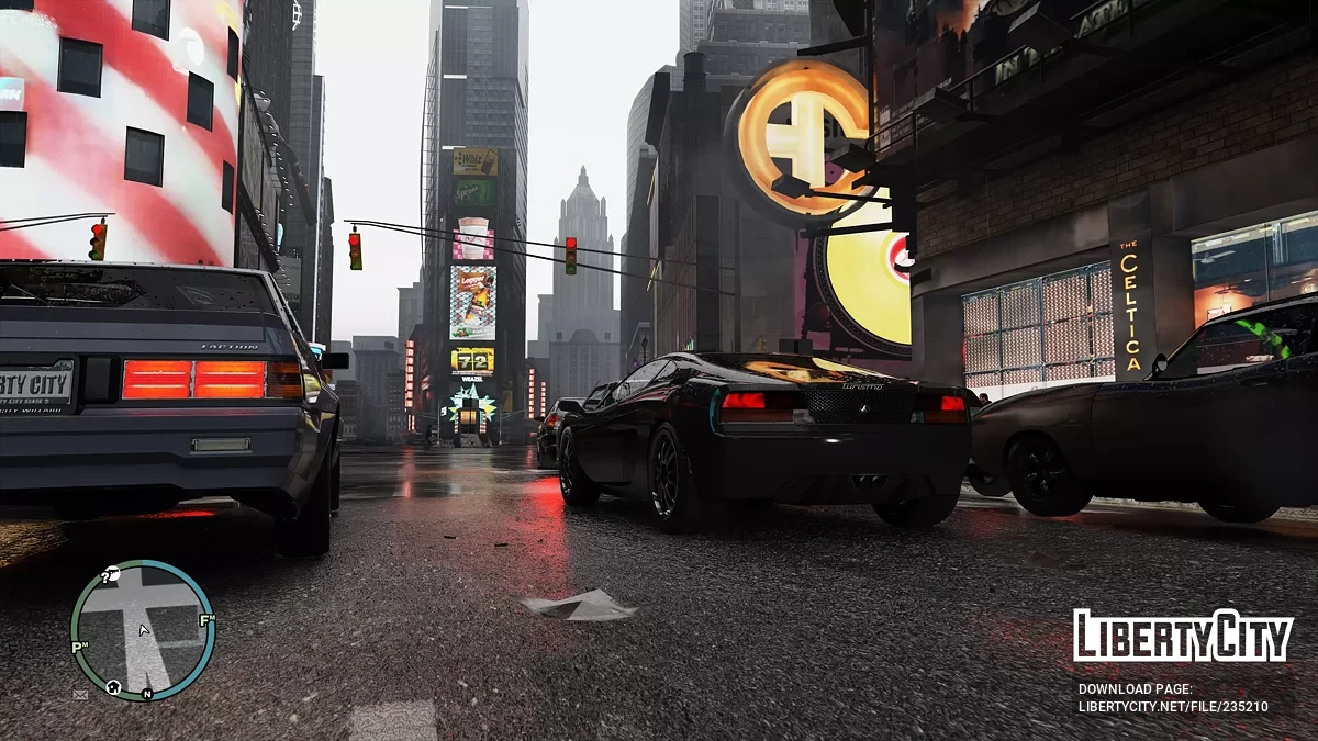 Дороги высокого разрешения (RTX Remix) / GTA 4