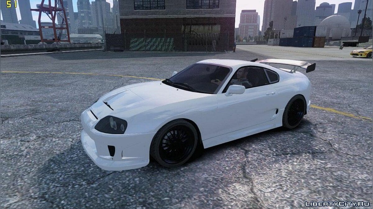 Скачать Toyota Supra Body Kit 1 (NFS SHIFT 2) для GTA 4