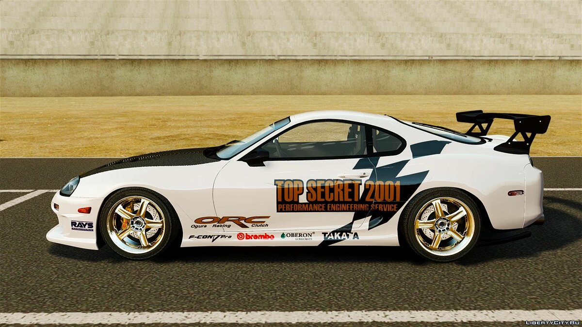 Скачать Toyota Supra Top Secret для GTA 4