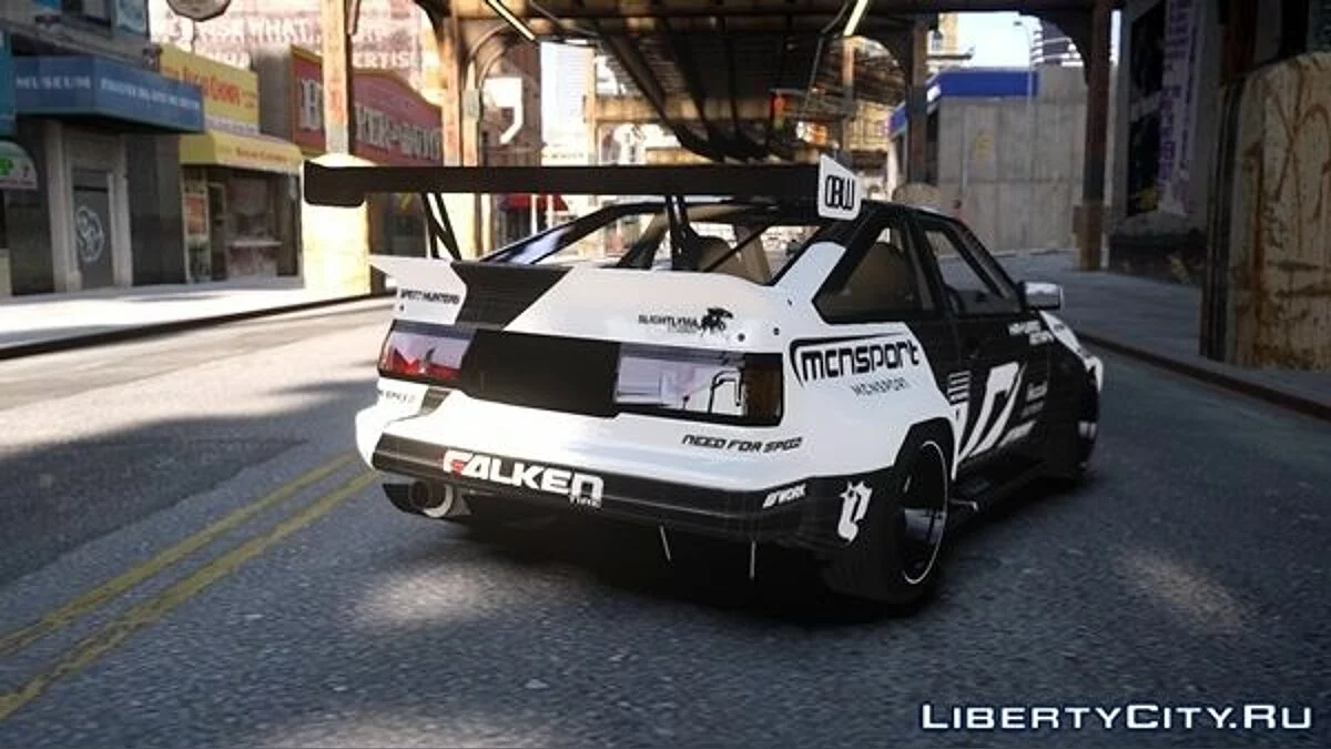 Toyota Corolla GT-S AE86 [EPM] / GTA 4