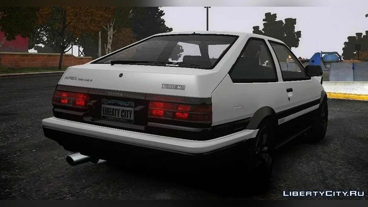 1985 Toyota Sprinter Trueno GT Apex[EPM] / GTA 4