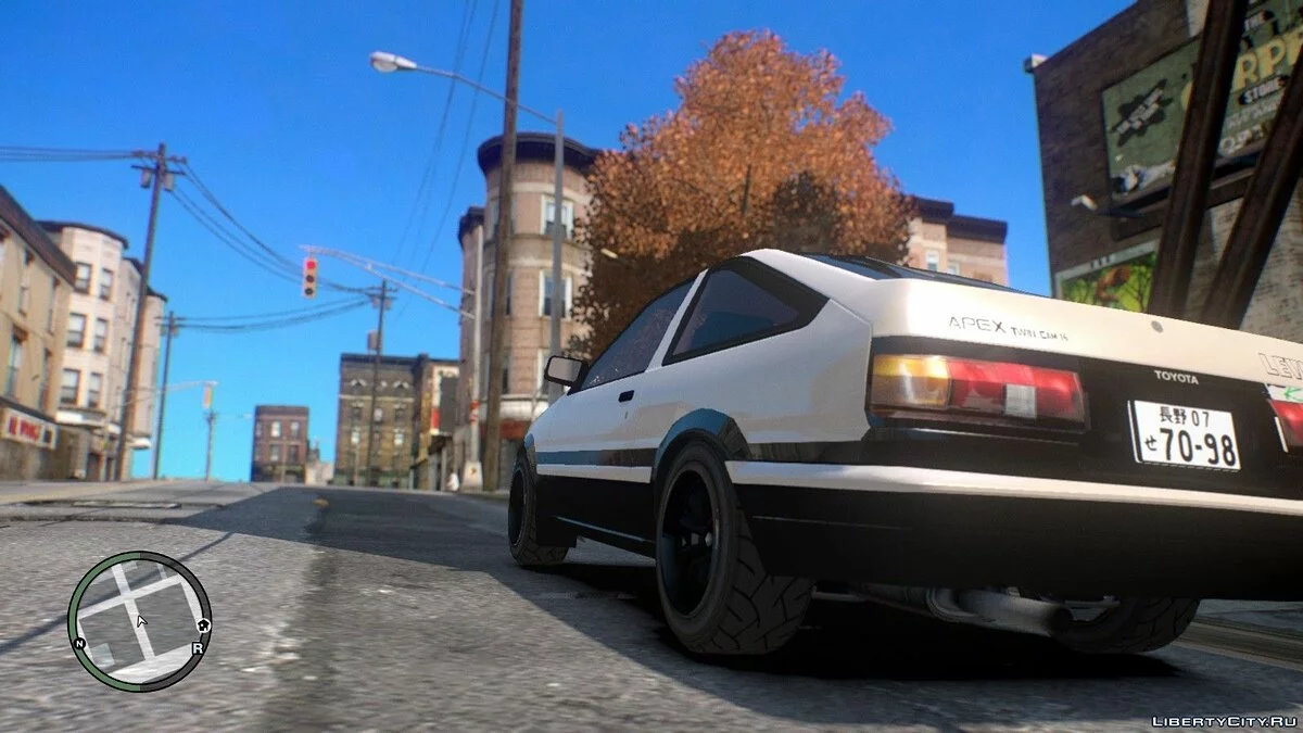 1985 Toyota Levin AE86 / GTA 4
