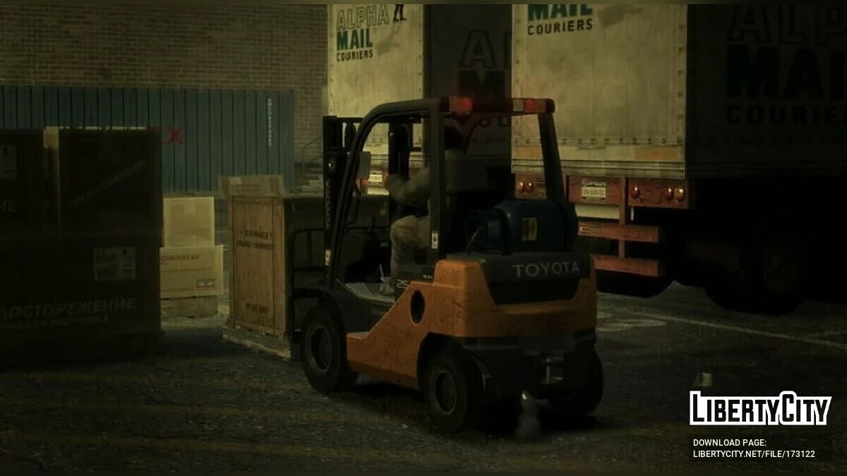Toyota Geneo 25 Forklift '08 / GTA 4