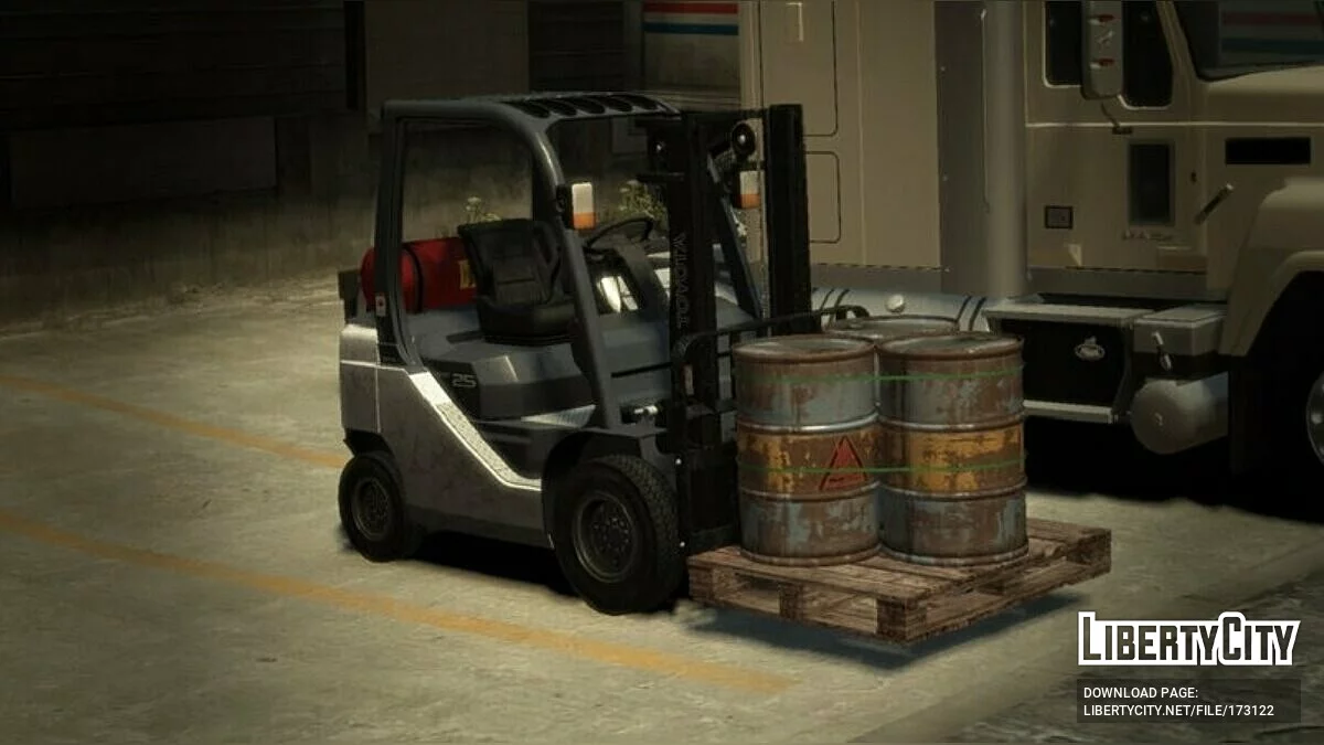Toyota Geneo 25 Forklift '08 / GTA 4