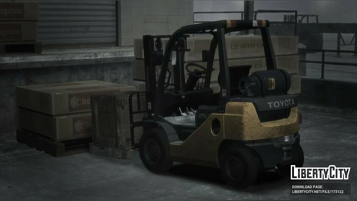 Toyota Geneo 25 Forklift '08 / GTA 4
