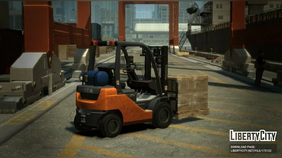 Toyota Geneo 25 Forklift '08 / GTA 4