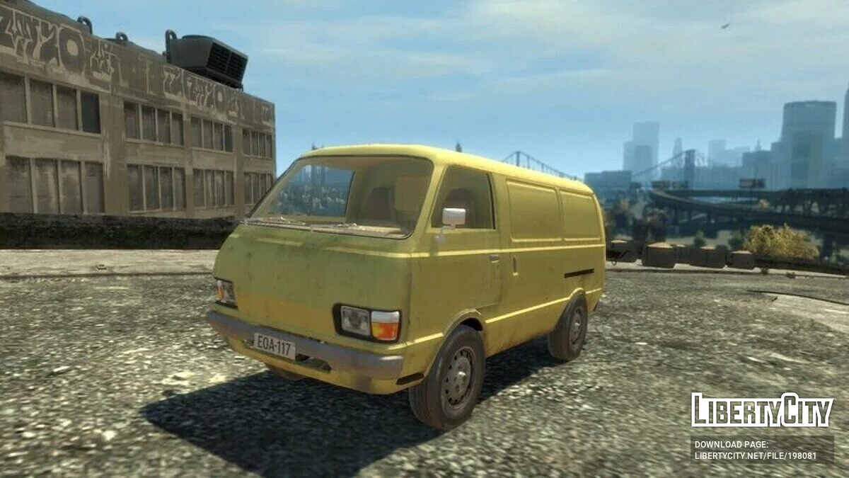 Toyota HiAce / Hayosiko Pace / GTA 4