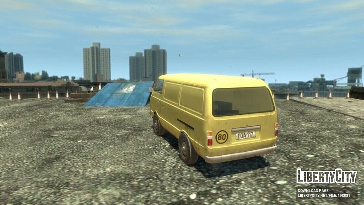 Скачать Toyota HiAce / Hayosiko Pace для GTA 4