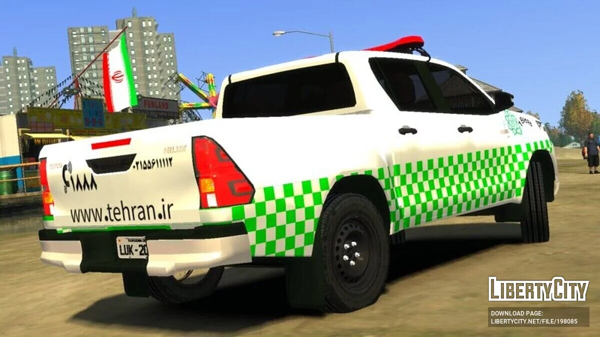 Toyota Hilux 2017 Tehran Municipality / GTA 4