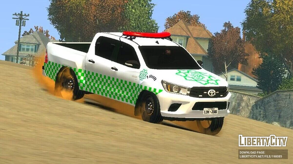 Toyota Hilux 2017 Tehran Municipality / GTA 4