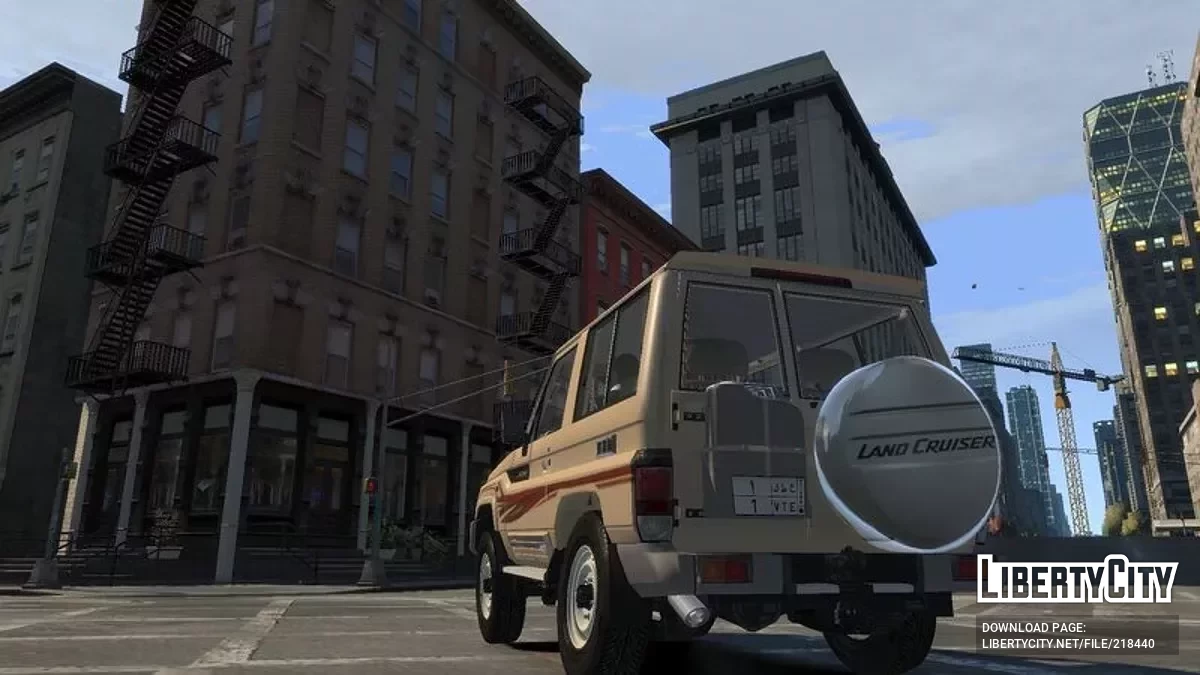 Toyota Land Cruiser 2016 2 Doors / GTA 4