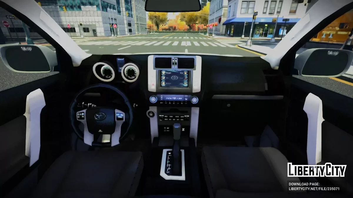 Toyota Land Cruiser PRADO 150 [Addon / Moving Steering Wheel / LQ / HQ] / GTA 4