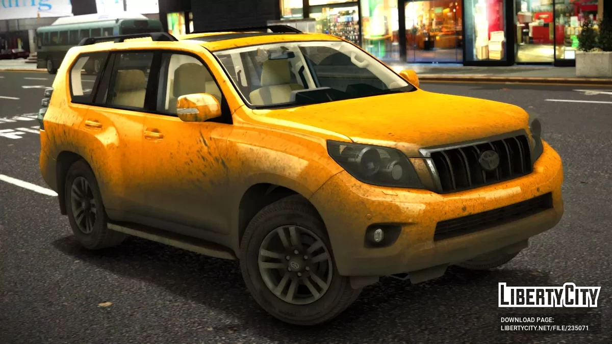 Toyota Land Cruiser PRADO 150 [Addon / Moving Steering Wheel / LQ / HQ] / GTA 4