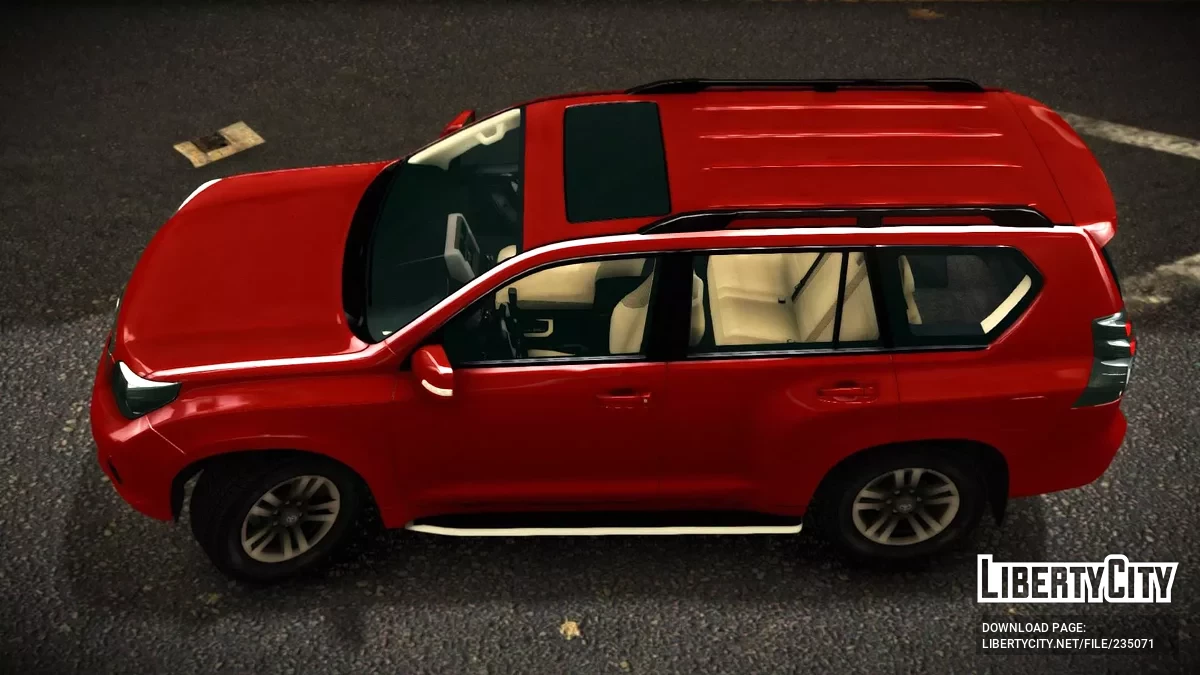 Toyota Land Cruiser PRADO 150 [Addon / Moving Steering Wheel / LQ / HQ] / GTA 4