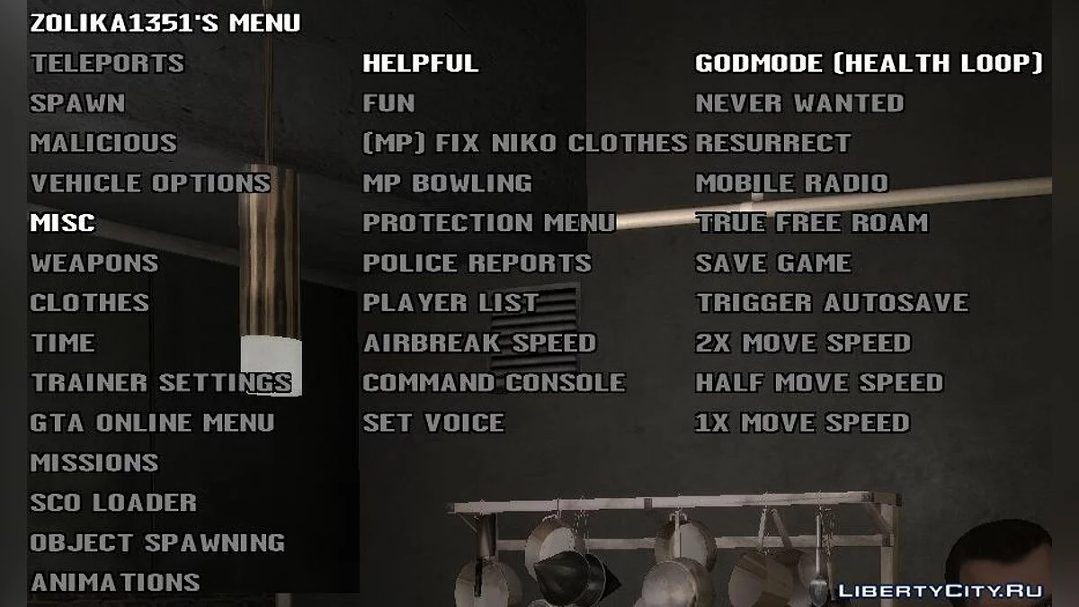 Zolika1351's Menu / GTA 4