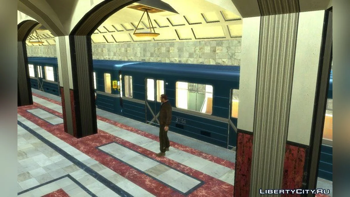 Поезд Метро 81-717  / GTA 4