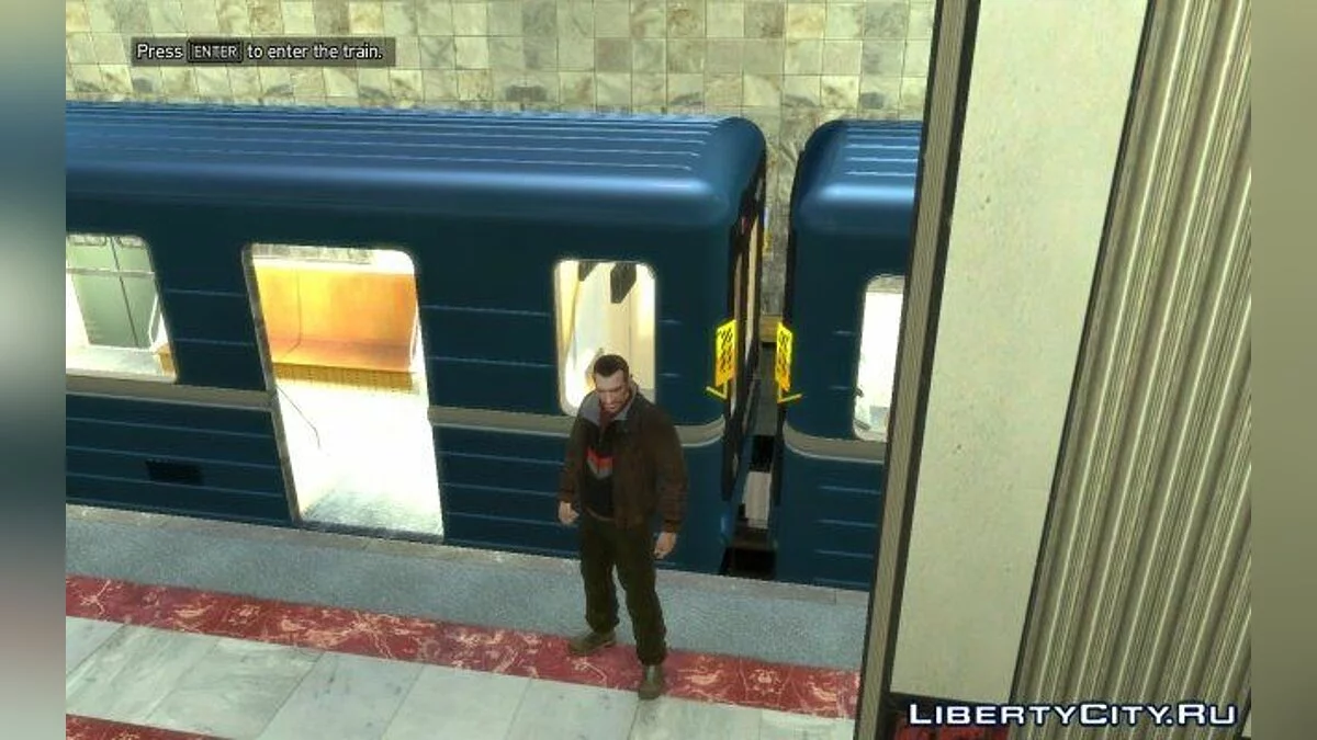 Поезд Метро 81-717  / GTA 4