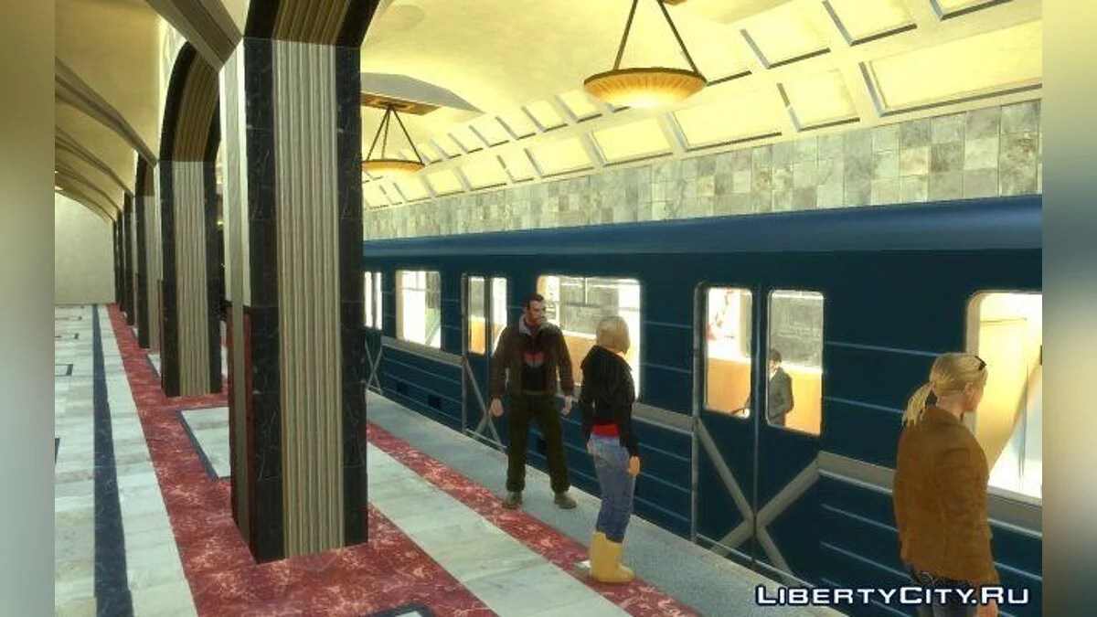 Поезд Метро 81-717  / GTA 4