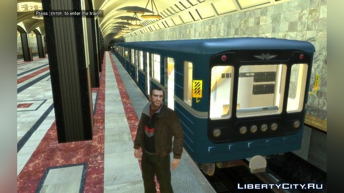 Замена subway_hi.wft в GTA 4 (14 файлов)